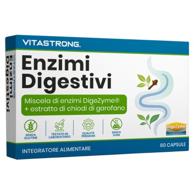 DIGESTION ENZYMES | Optimal Matsmältning | Vitastrong
