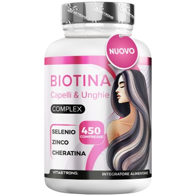 BIOTINKOMPLEX | Hår och Naglar | Vitastrong