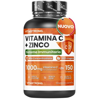 C-VITAMIN + ZINK | Immunitet och Antioxidant | Vitastrong