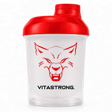 SHAKER 300ml - RÖD OPAQUE