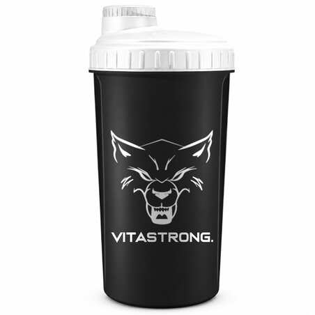 SHAKER 700ml - SVART & VIT